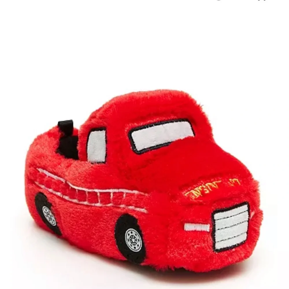 NIB Toddler Carters Size XS 3/4 Orion Comfort Fit Slippers Soft Red‎ Fire Truck